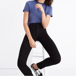 Madewell black jeans roadtripper